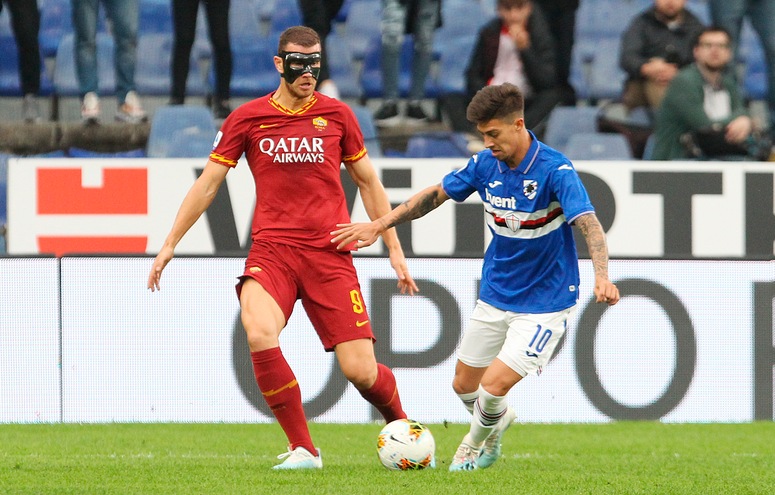 Sampdoria-Roma 0-0, il tabellino
