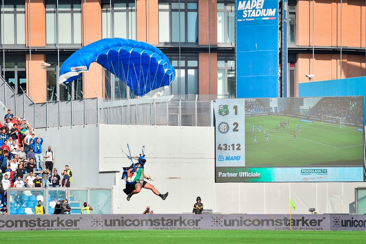 Sassuolo-Inter: Daspo all'invasore-paracadutista