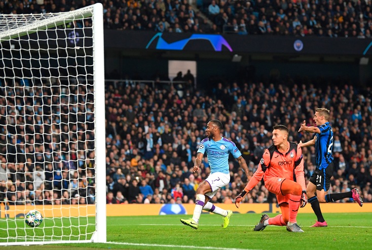 Manchester City-Atalanta 5-1, il tabellino