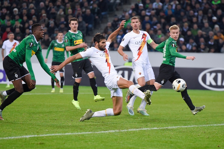 Borussia Moenchengladbach-Roma 2-1, il tabellino