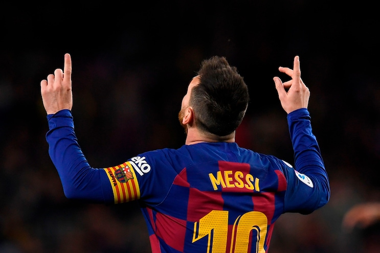 Tripletta Messi, doppietta Benzema: Barcellona e Real Madrid in vetta