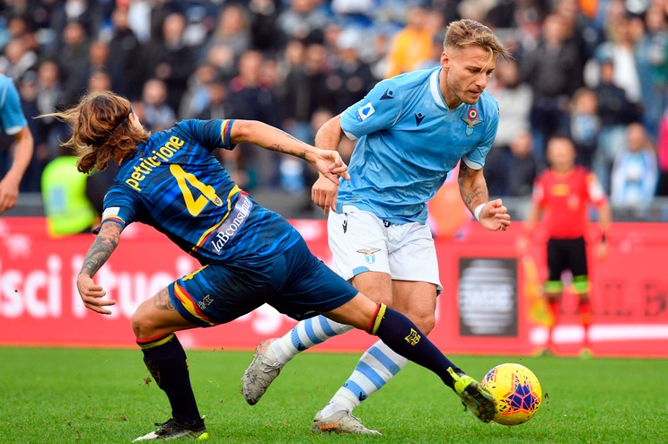 Lazio-Lecce 4-2, il tabellino