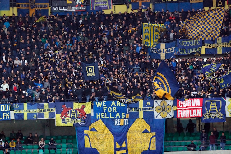 Verona, chiusura settore Est: pena sospesa