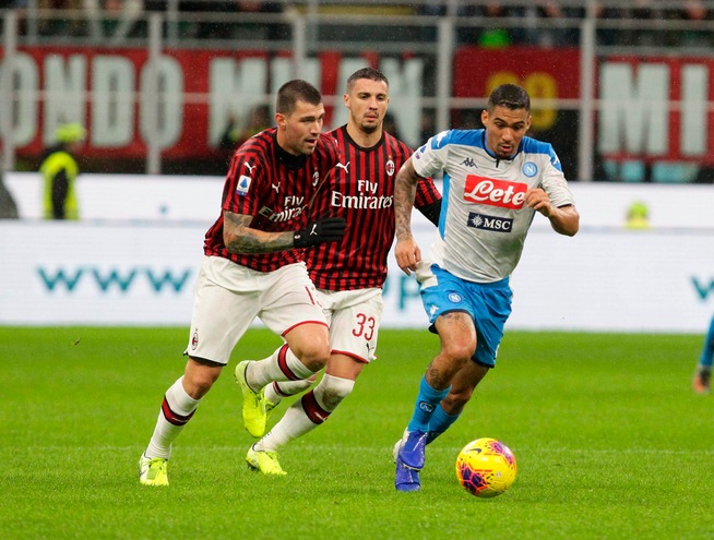 Milan-Napoli 1-1, il tabellino