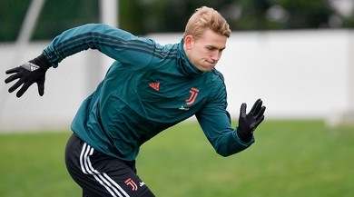 Juventus, De Ligt torna in gruppo
