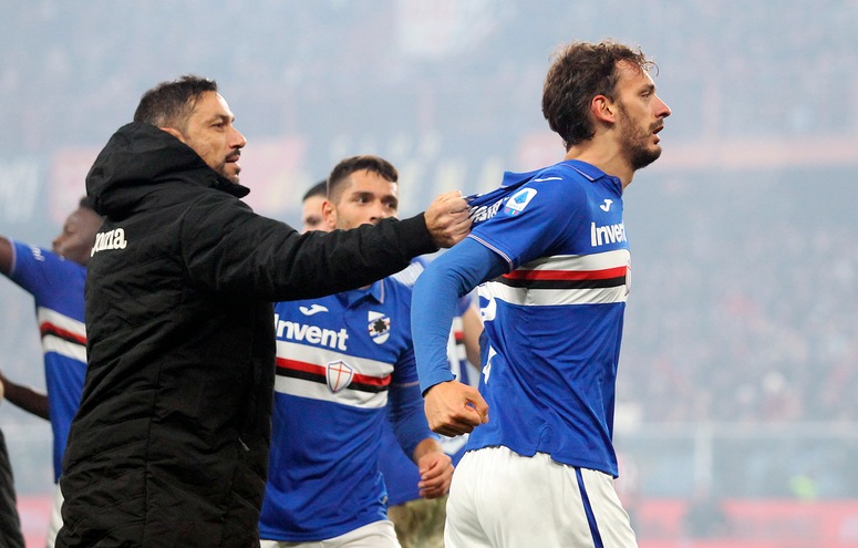 Genoa-Sampdoria 0-1: decide Gabbiadini all’85’