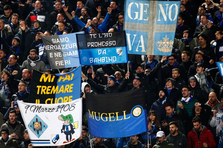 Juve-Inter, 300 tifosi nerazzurri ad Appiano