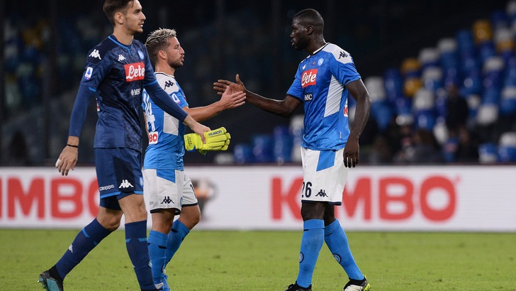 Napoli, per Koulibaly e Mertens allenamento personalizzato