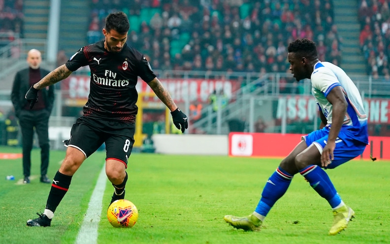 Milan-Sampdoria 0-0, il tabellino