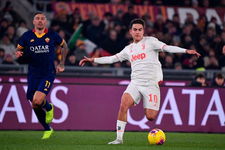 Roma-Juve 1-2, il tabellino