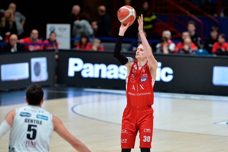 Olimpia Milano, risoluzione del contratto per Aaron White