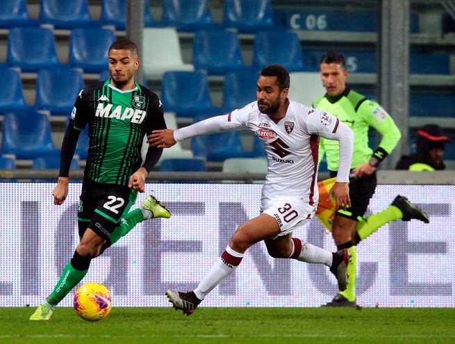 Sassuolo-Torino 2-1, il tabellino