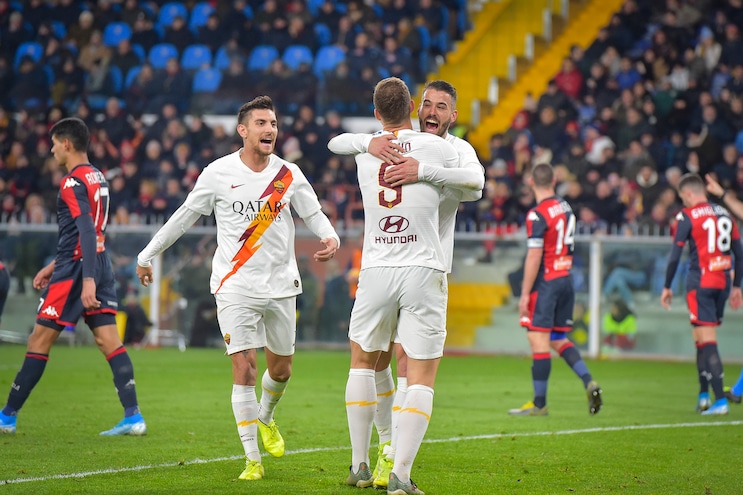Genoa-Roma 1-3, il tabellino