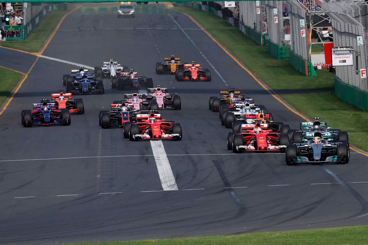 F1 in pista contro gli incendi gli Australia