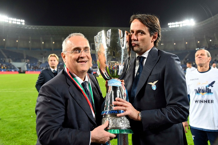 Lotito: "Inzaghi vive la Lazio come la sua famiglia"