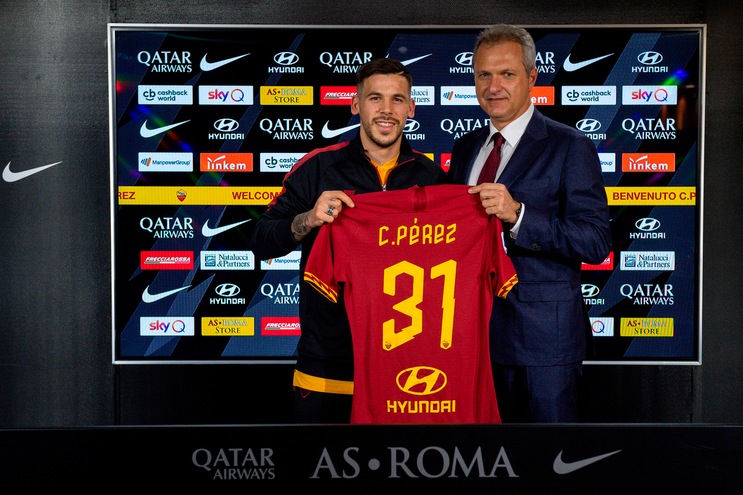 Roma, ecco Perez dal Barcellona: ufficiale