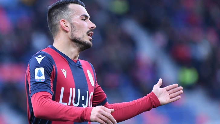 Bologna, Santander e Sansone out un mese