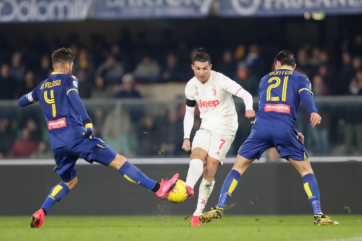 Verona-Juve 2-1, il tabellino