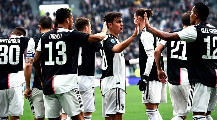 Serie A, Juve-Brescia 2-0: decidono Dybala e Cuadrado