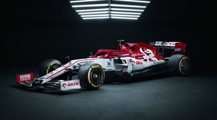 Alfa Romeo C39, eccola a Barcellona