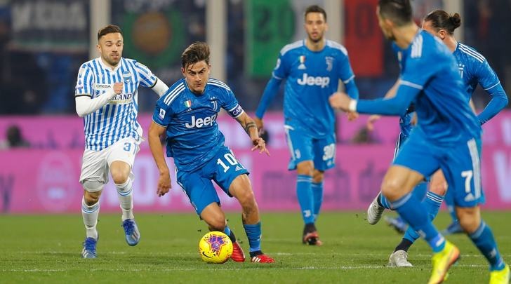 La Juve omaggia il "pittore" Dybala