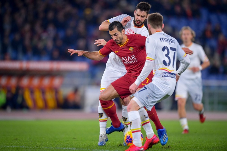 Roma-Lecce 4-0, il tabellino