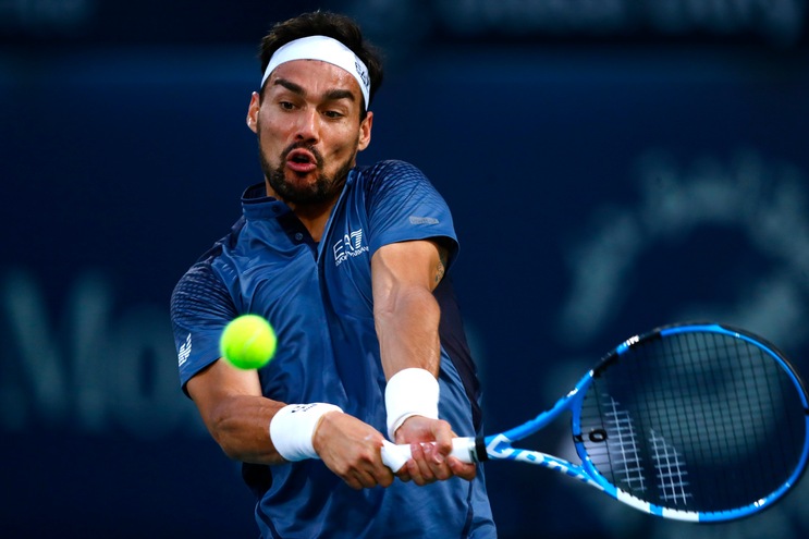 Dubai, Fognini ko all'esordio contro Evans