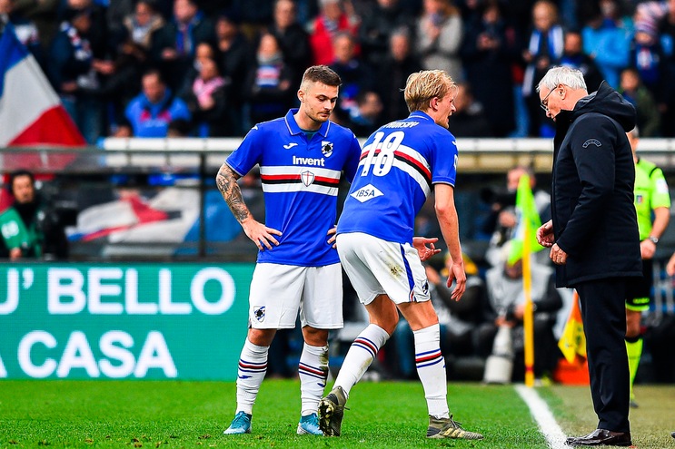 Sampdoria, out Linetty: solo palestra