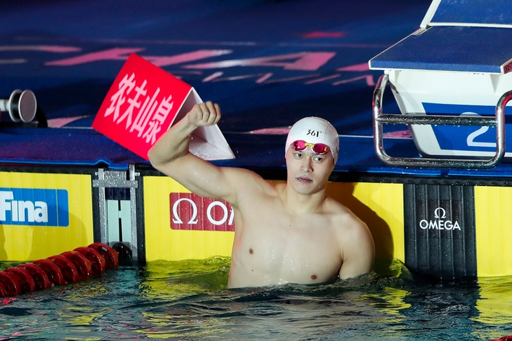 Nuoto, Sun Yang squalificato per 8 anni