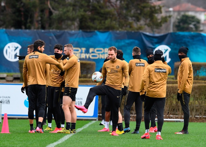 Inter, ultimo giorno di isolamento domiciliare