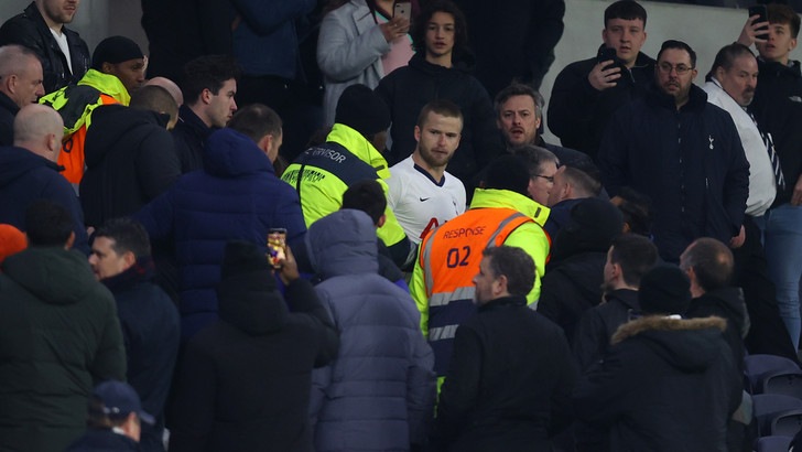 Tottenham, Dier perde la testa: tifoso insulta, lui lo picchia sugli spalti Tottenham, Dier perde la testa: tifoso insulta, lui lo picchia sugli spalti