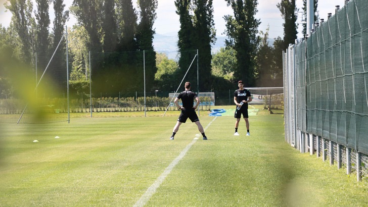 Sassuolo, ripartono gli allenamenti individuali sul campo