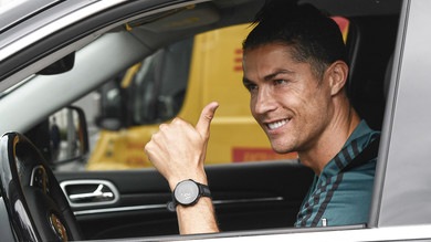 Juve, Ronaldo lascia la Continassa