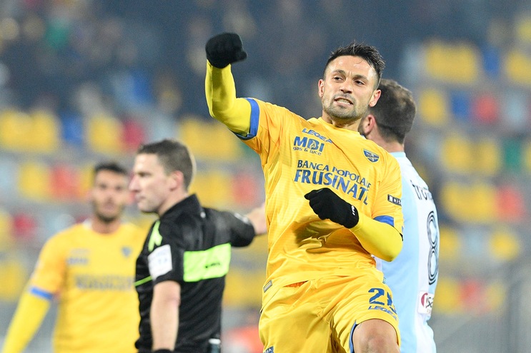 Frosinone, Ciano si allena a parte