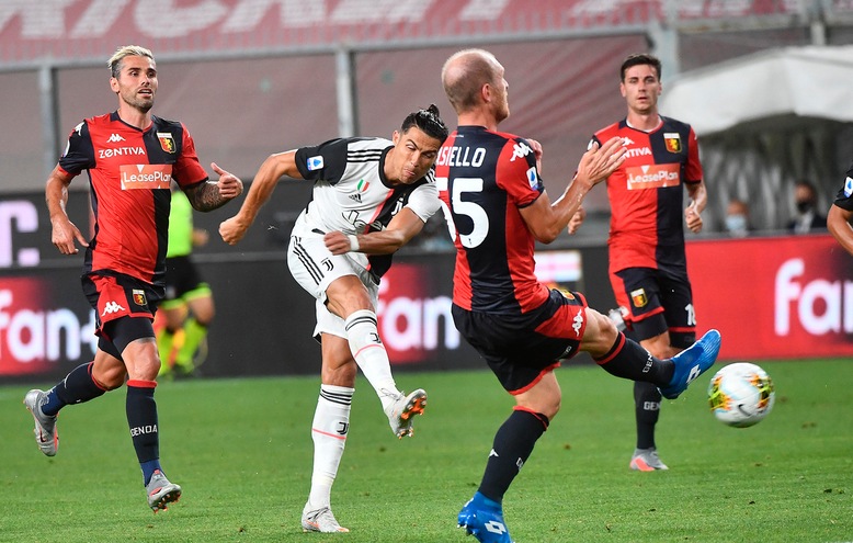 Genoa-Juve 1-3, il tabellino