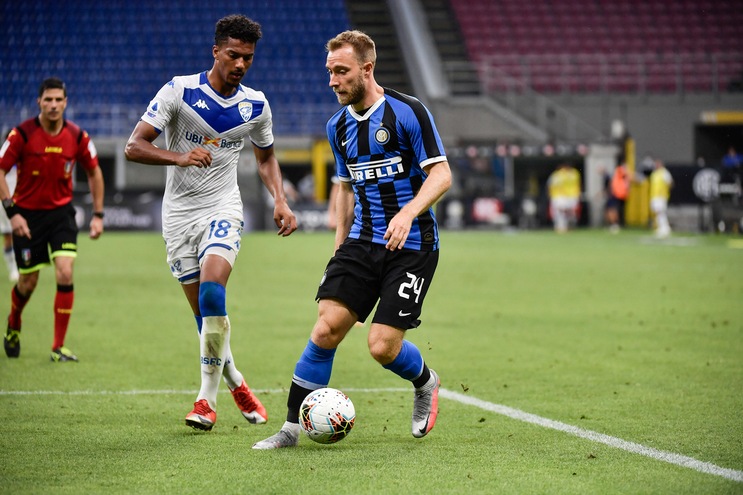 Inter-Brescia 6-0, il tabellino