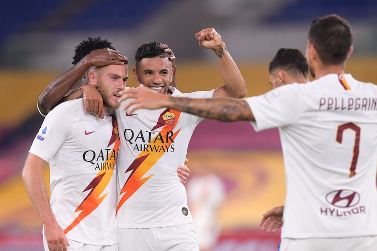 Roma-Parma 2-1, il tabellino