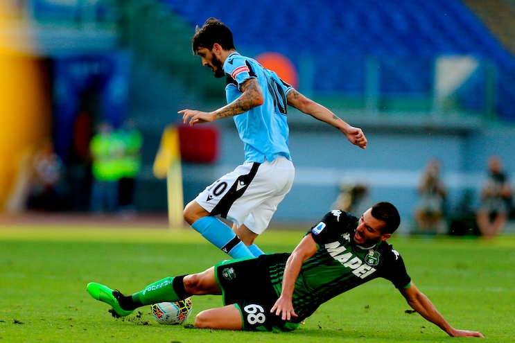 Lazio-Sassuolo 1-2, il tabellino