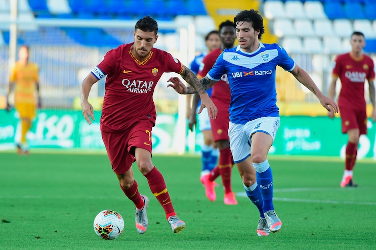 Brescia-Roma 0-3, il tabellino