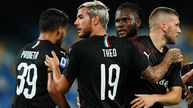 Napoli-Milan 2-2: Kessie beffa Gattuso. Furia Ibrahimovic