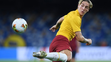 Zaniolo salta Roma-Inter: problema muscolare al polpaccio