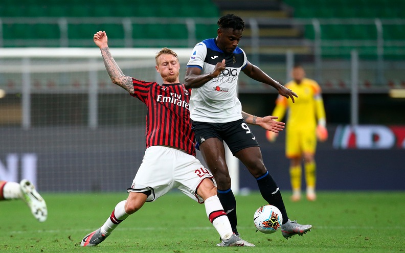 Milan-Atalanta 1-1, il tabellino
