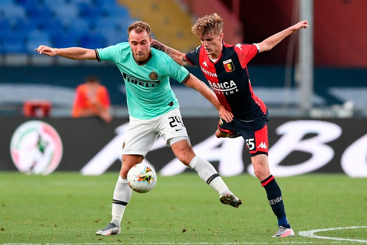 Genoa-Inter 0-3, il tabellino