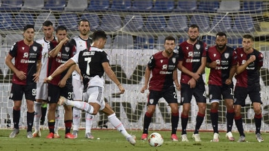 Cagliari-Juve 2-0: Cristiano Ronaldo a -4 da Immobile