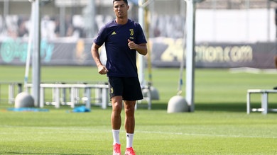 La Juve si allena verso la Roma