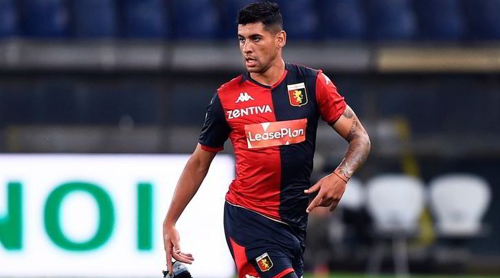 Genoa, problema muscolare per Romero: niente Napoli