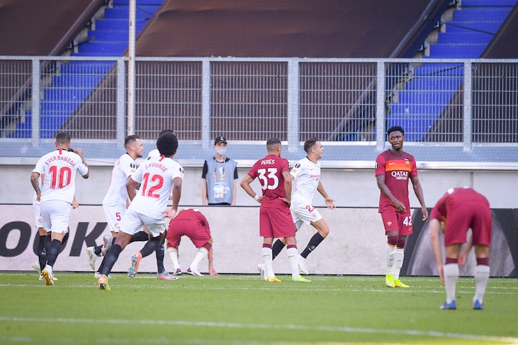 Siviglia-Roma 2-0: Fonseca fuori dall'Europa League