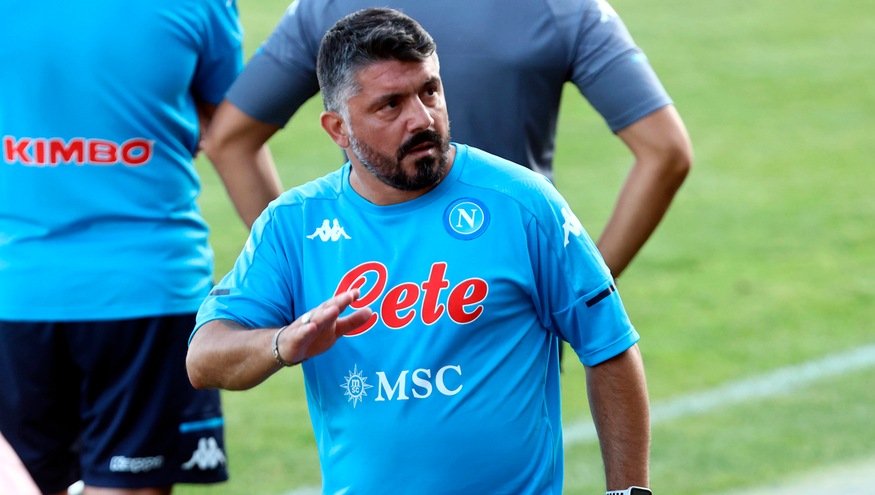 Napoli, Gattuso: "Osimhen? Lasciatelo tranquillo"