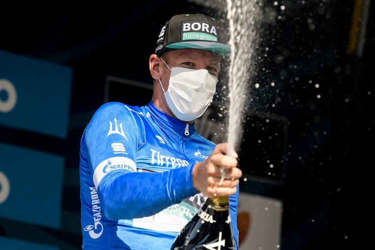 Tirreno-Adriatico, successo Ackermann nella seconda tappa