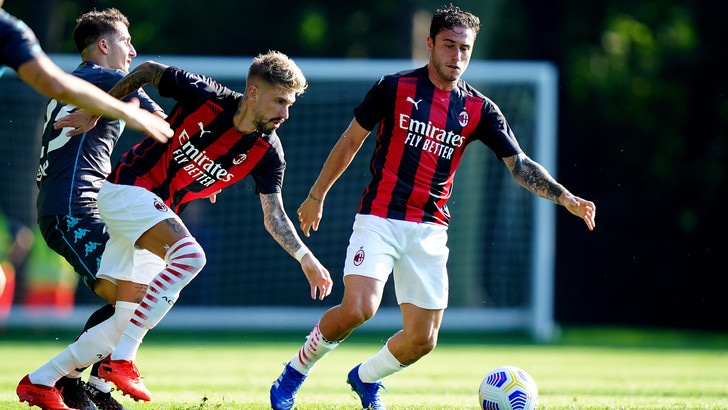 Milan-Brescia 3-1: mezz'ora in campo per Tonali